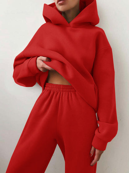 Sweat Pants Two-Piece Set