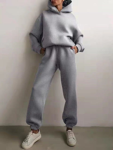 Sweat Pants Two-Piece Set