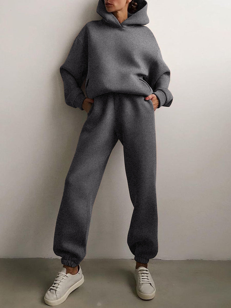 Sweat Pants Two-Piece Set