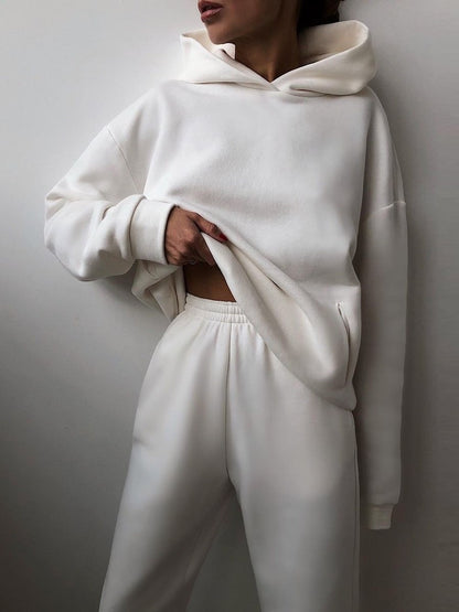 Sweat Pants Two-Piece Set