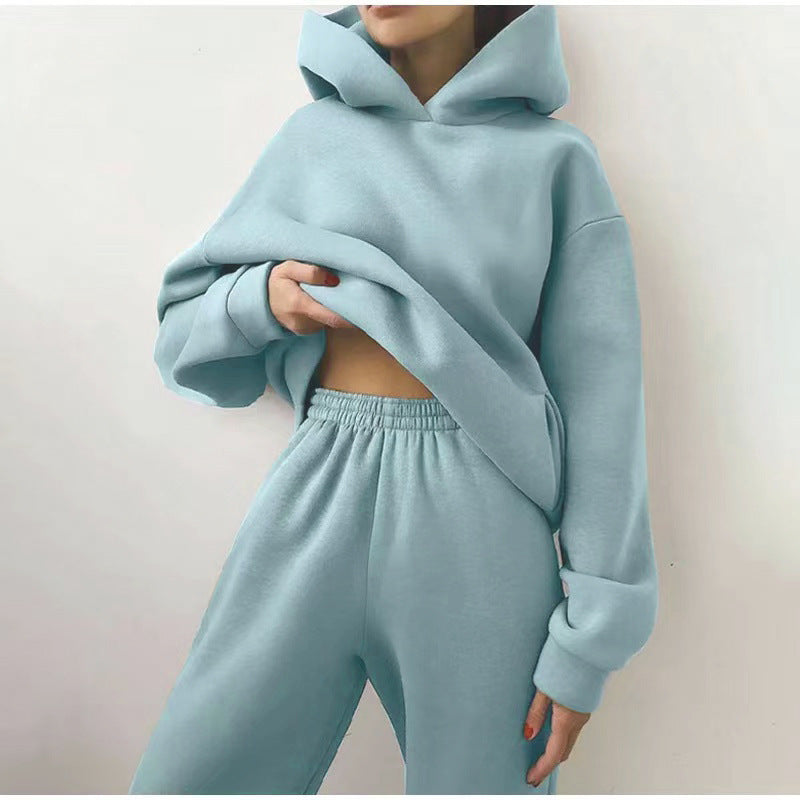 Sweat Pants Two-Piece Set