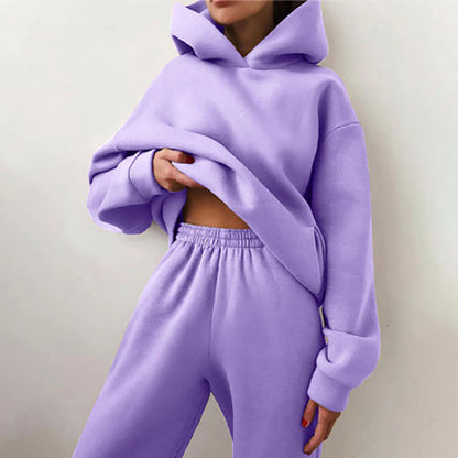 Sweat Pants Two-Piece Set