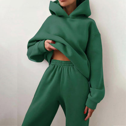 Sweat Pants Two-Piece Set