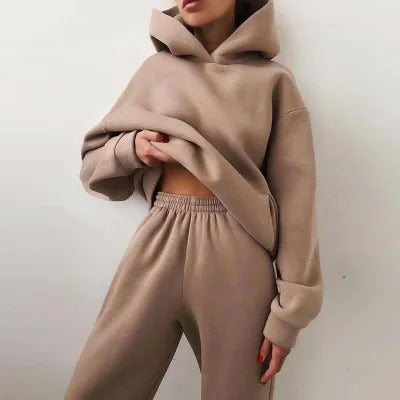 Sweat Pants Two-Piece Set