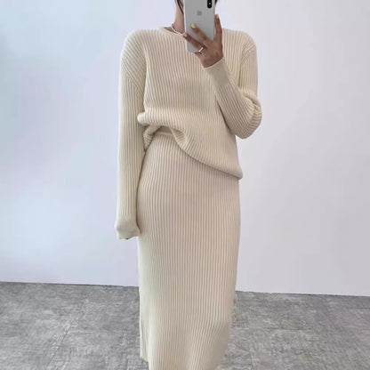 Sweater Slim-Fit Hip Dress