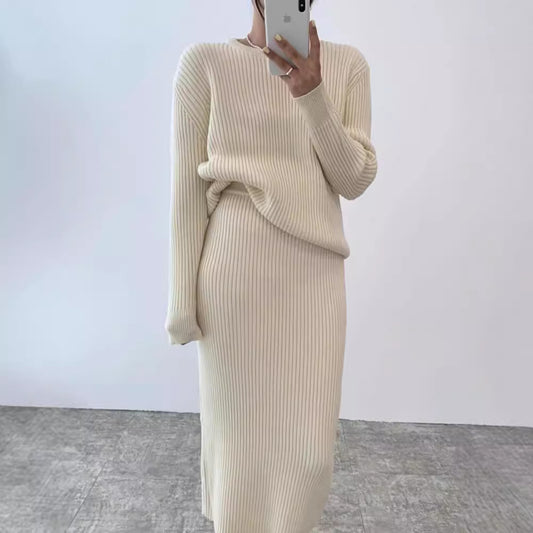 Sweater Slim-Fit Hip Dress