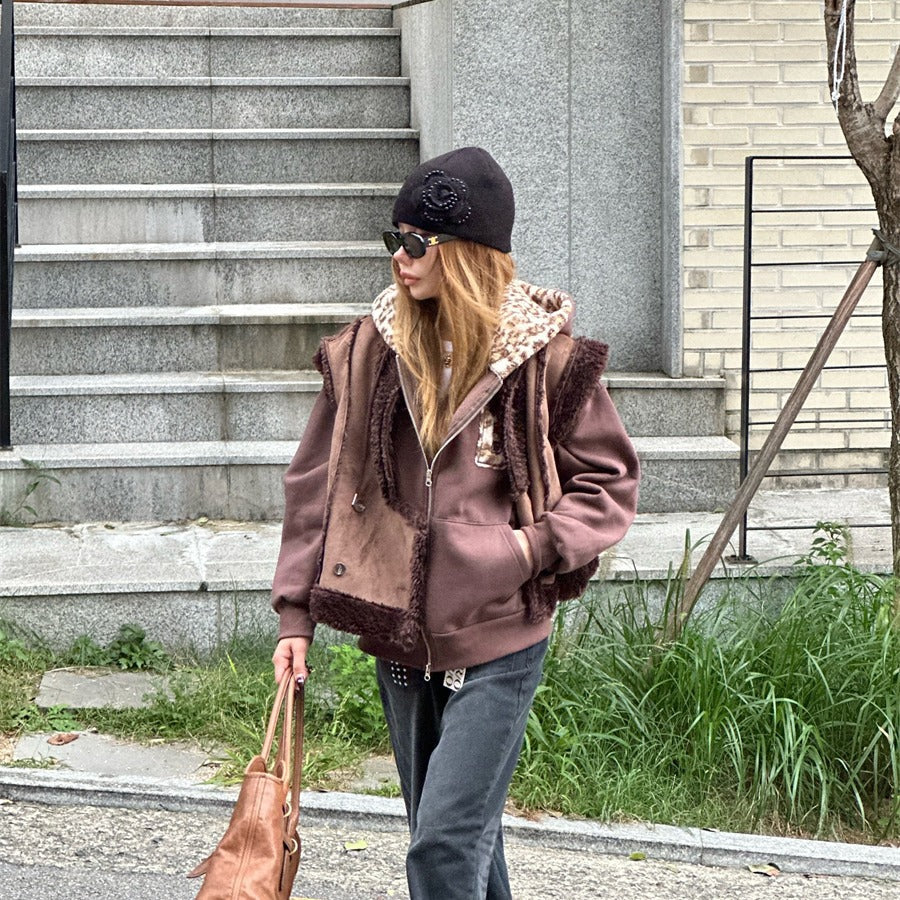 Sweatshirt Jacket Warm