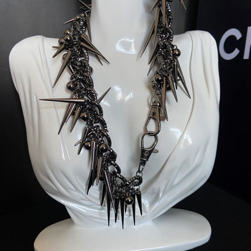 Sweet, cool, and bold girl style with studs