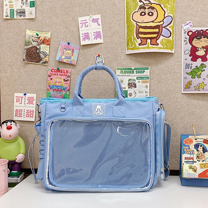Sweet Girl’s Solid Color Shoulder Bag