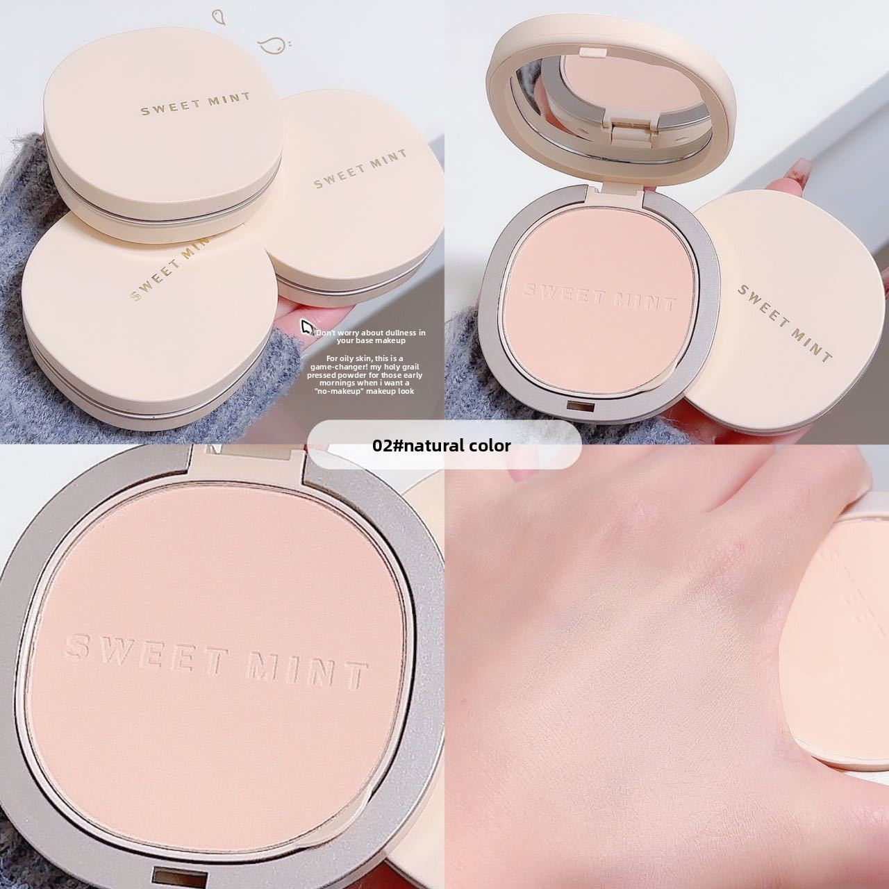 Sweet Mint Pressed Powder