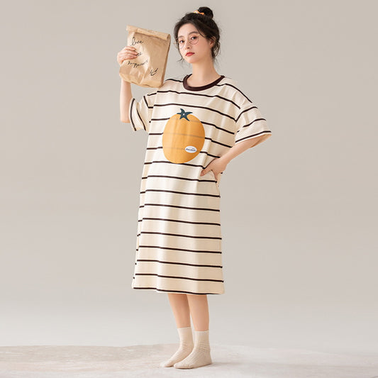 Sweet style summer pajama dress