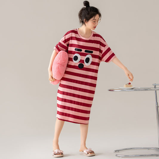 Sweet style summer pajama dress