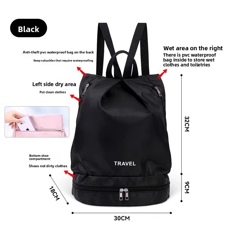 Swimming Cosmetics Bag, Wet and Dry Separation