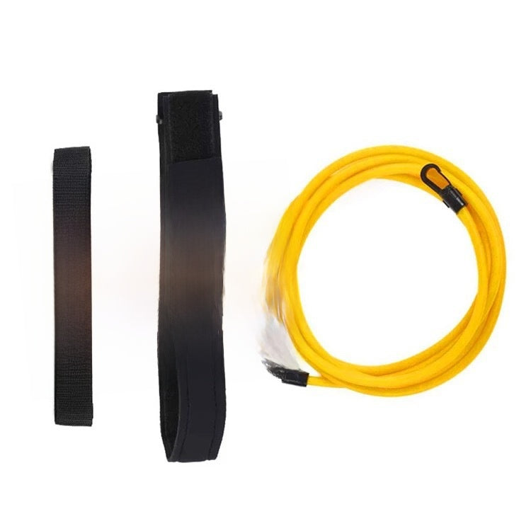 Swimming Resistance Training Belt Set with Elastic Rope