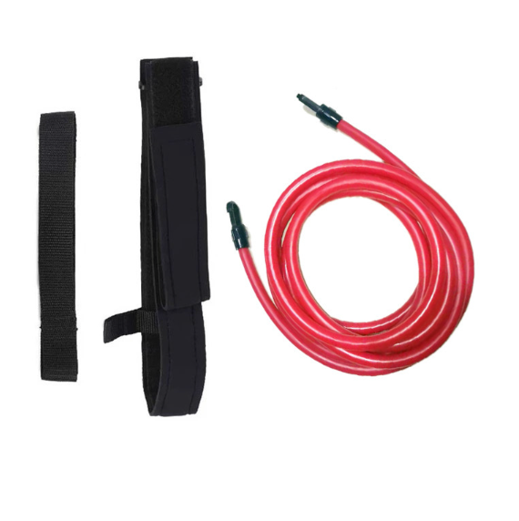 Swimming Resistance Training Belt Set with Elastic Rope