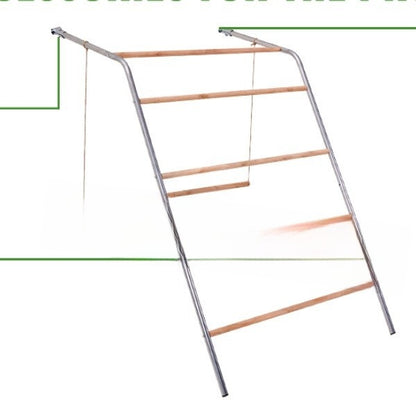 Swing-style chicken climbing frame