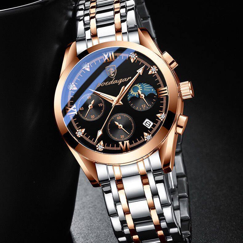 Swiss Quartz Waterproof Luminous Men's Watch