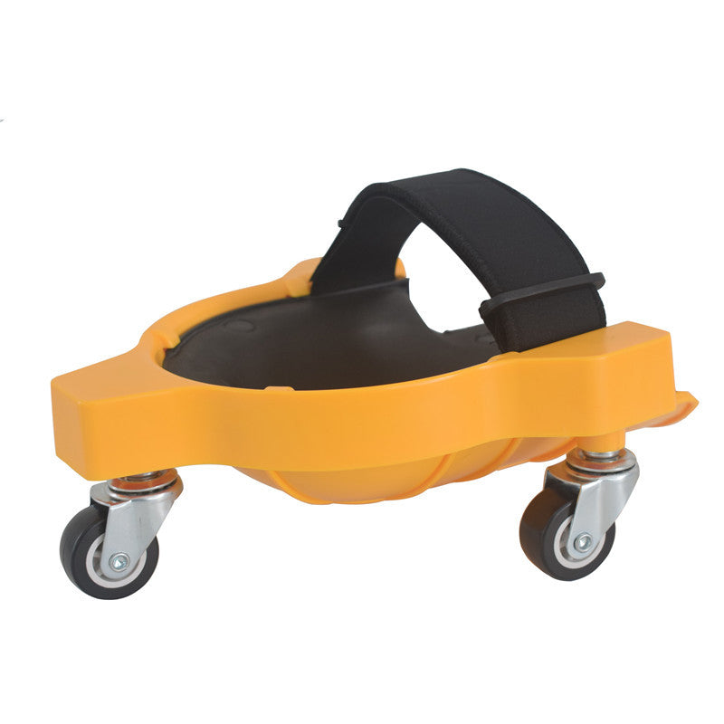 Swivel wheel mobile kneeling pad