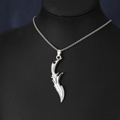 sword pendant titanium steel accessories new products