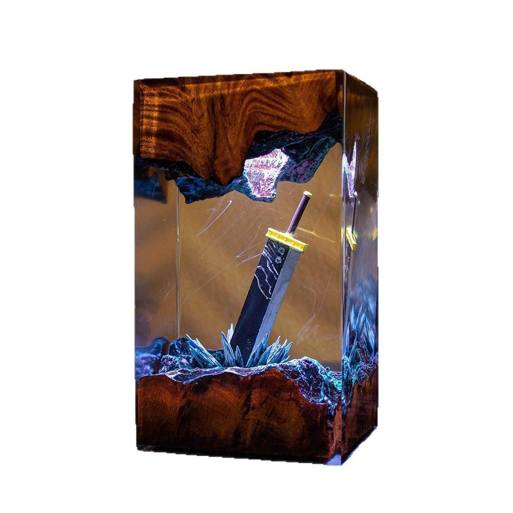 Sword Theme Resin Lamp