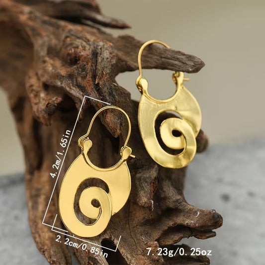 symbol pendant earrings