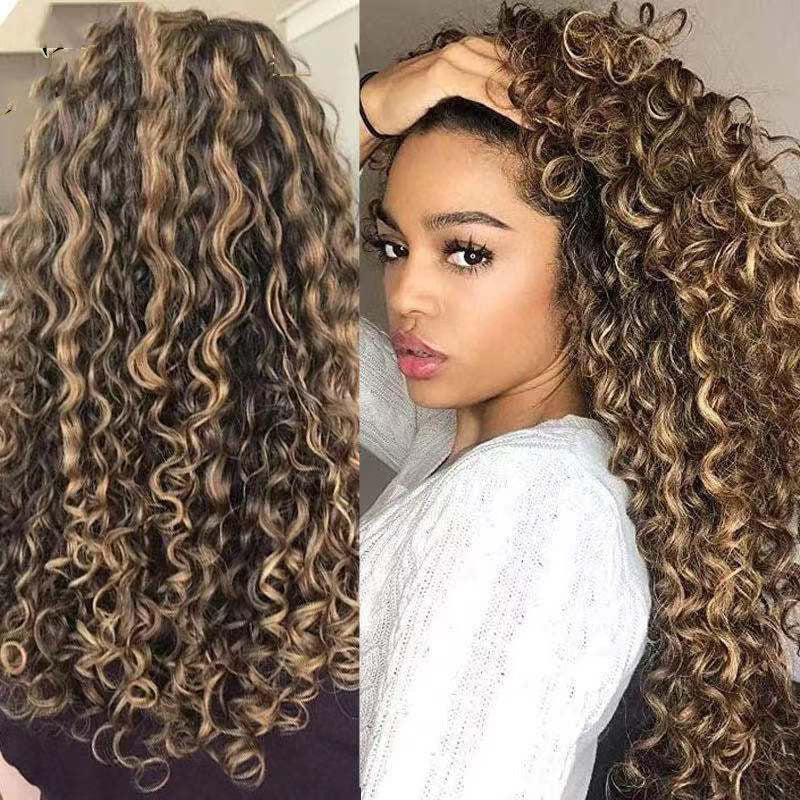 Synthetic Afro Curly Wig Hairpiece