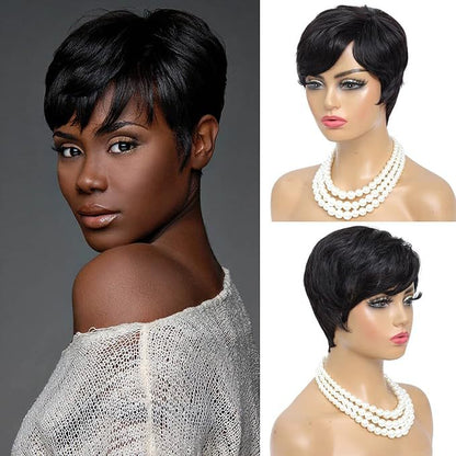 Synthetic bob wig