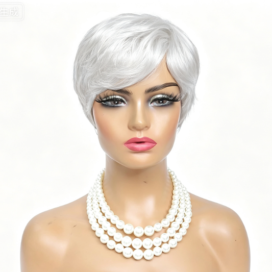 Synthetic bob wig