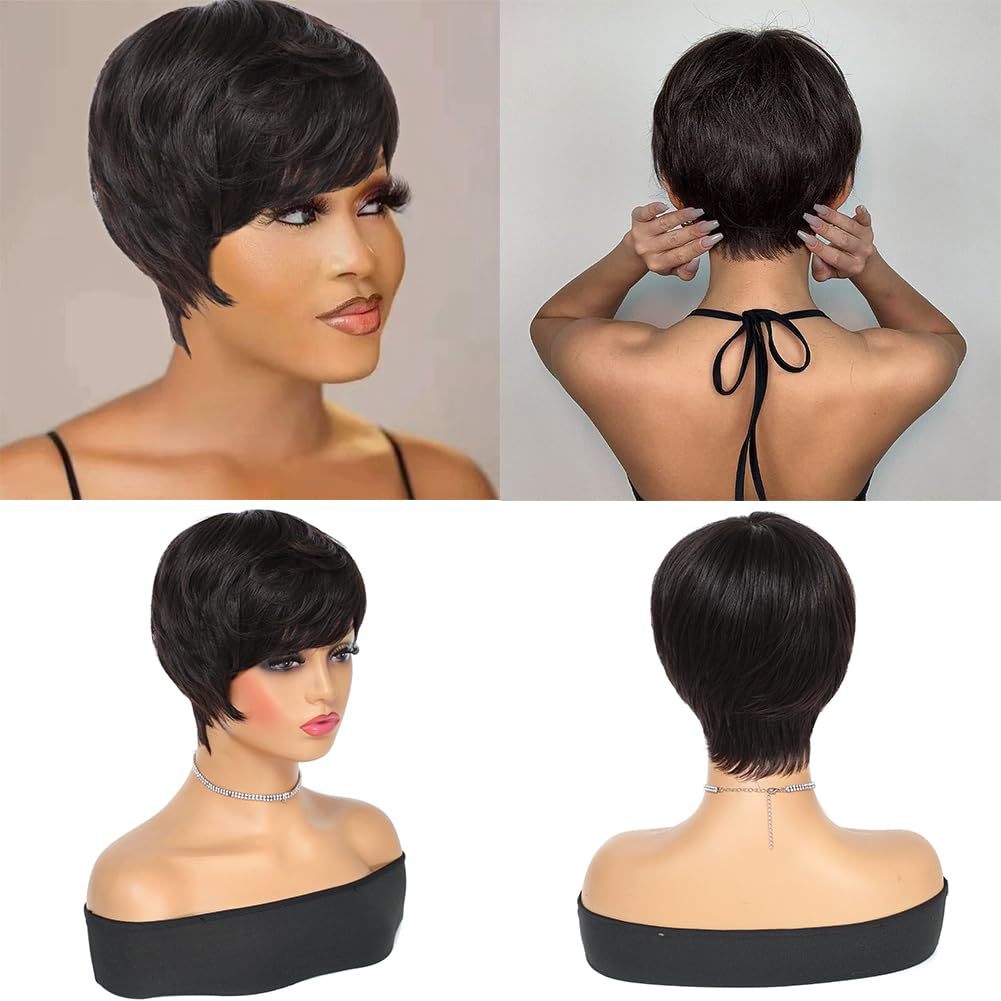 Synthetic bob wig