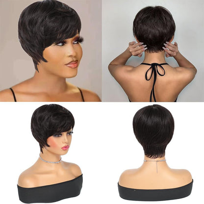 Synthetic bob wig