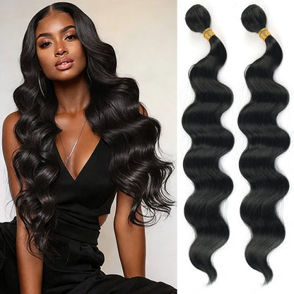 Synthetic Body Wave Hair Bundles
