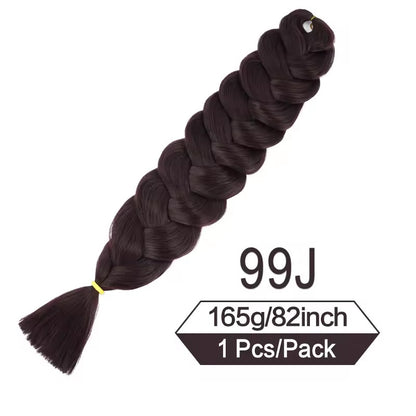 synthetic braiding hair