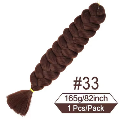 synthetic braiding hair