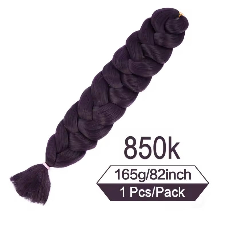 synthetic braiding hair