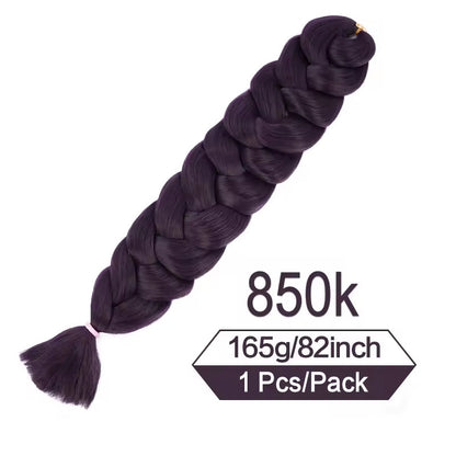 synthetic braiding hair