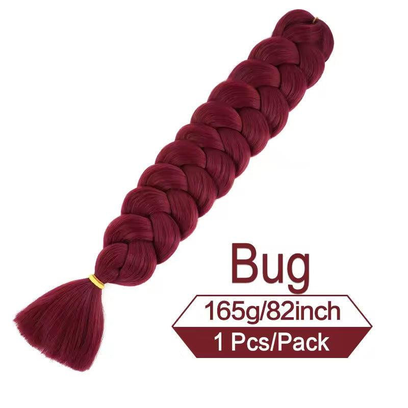 synthetic braiding hair