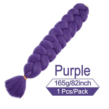 synthetic braiding hair