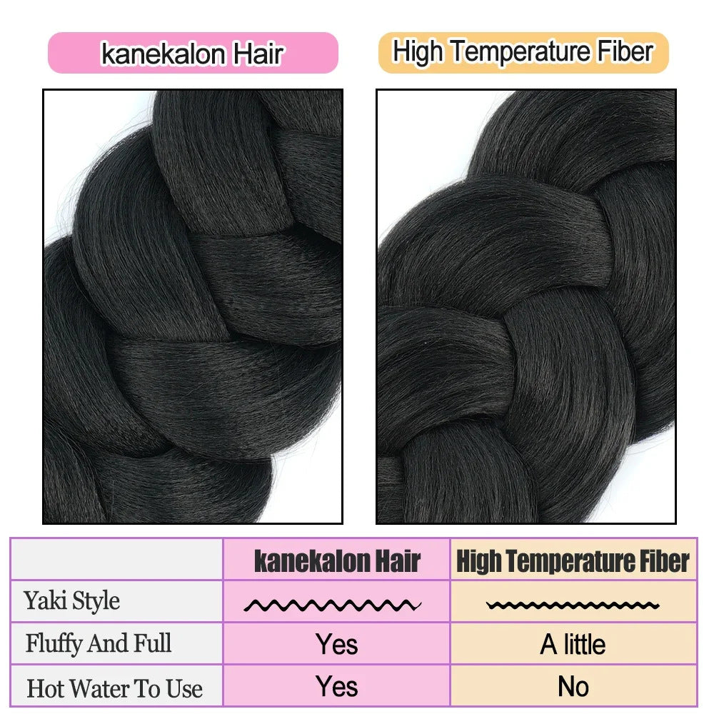 synthetic braiding hair