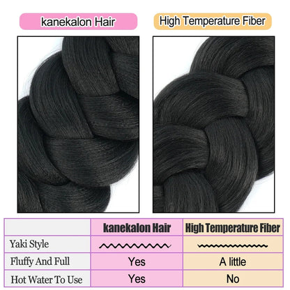 synthetic braiding hair