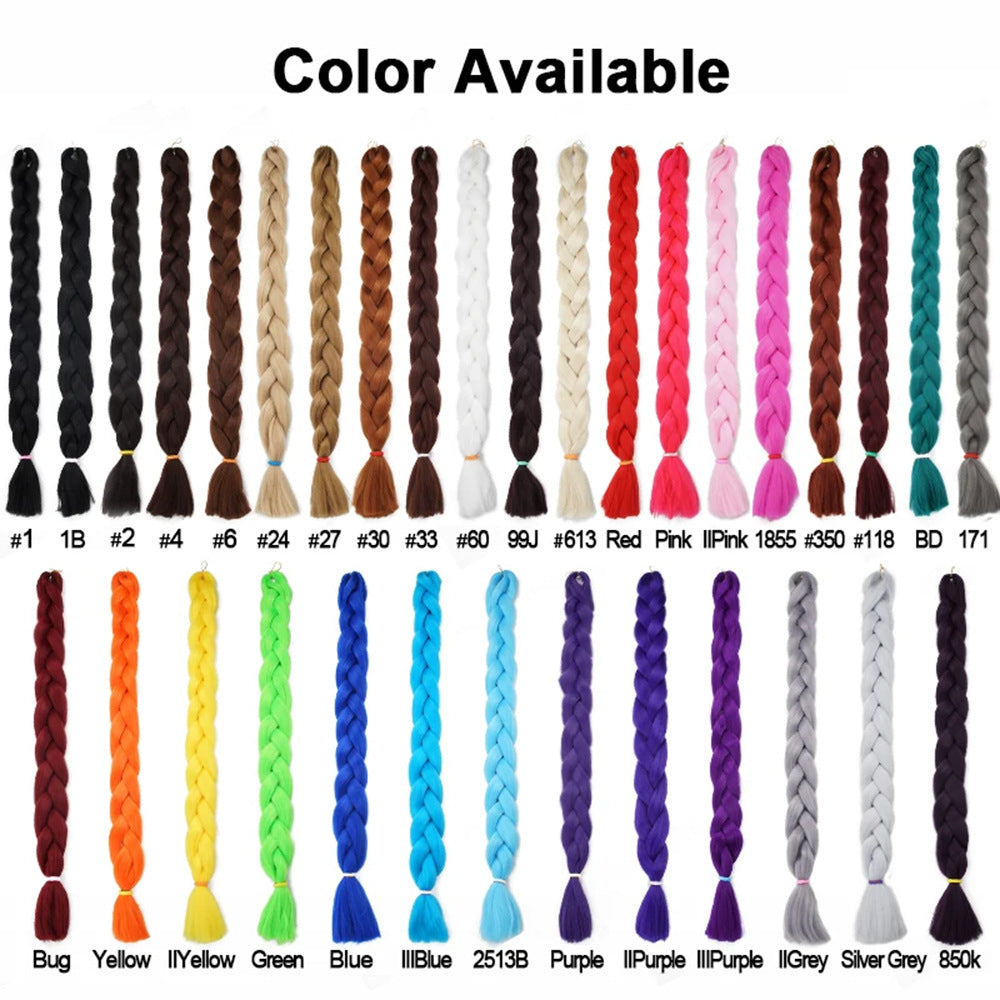 synthetic braiding hair