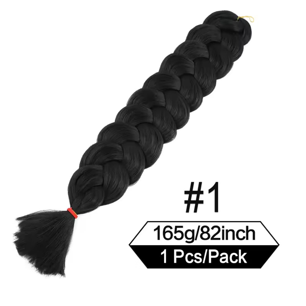 synthetic braiding hair