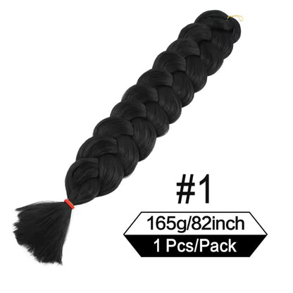 synthetic braiding hair