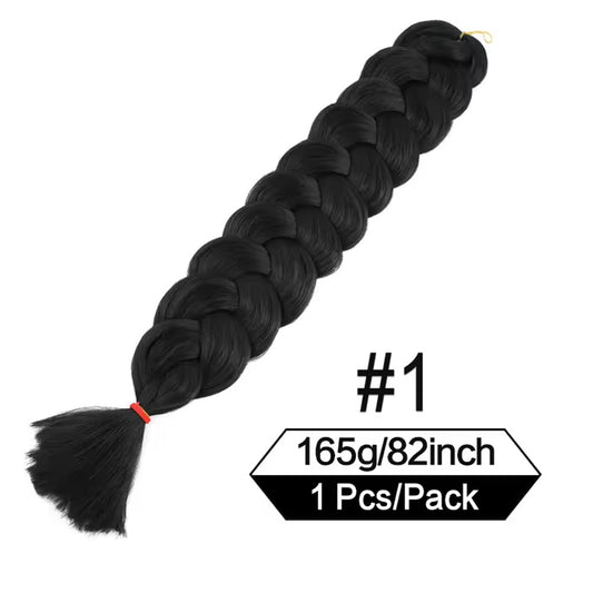synthetic braiding hair