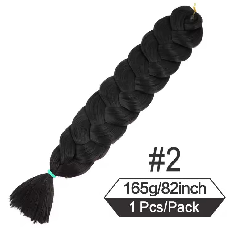 synthetic braiding hair