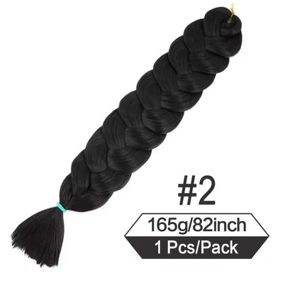 synthetic braiding hair