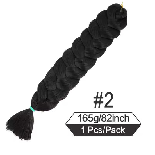 synthetic braiding hair