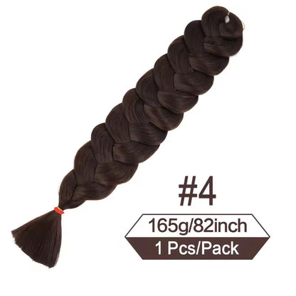 synthetic braiding hair