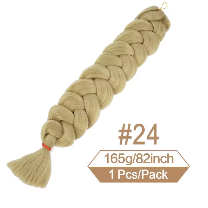synthetic braiding hair