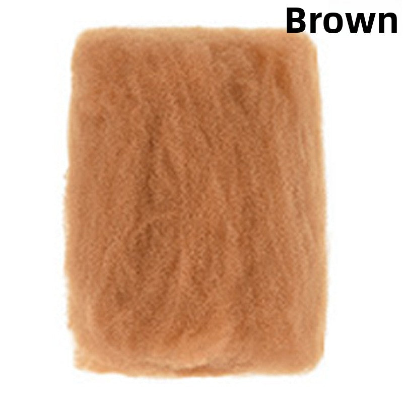 Synthetic fiber dreadlocks fluffy hairpiece