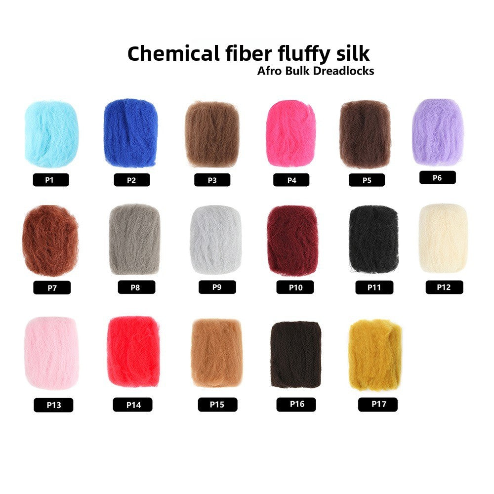 Synthetic Fiber Dreadlocks Hair Extensions